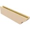 Ekena Millwork 4in. W x 8in. H x 32in. L Greensboro Woodgrain TimberThane Rafter Tail, Primed Tan RFTUR04X08X32GRNRCPR - alternate 3